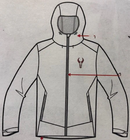 BAIL PACKABLE RAIN JACKET - Image 3