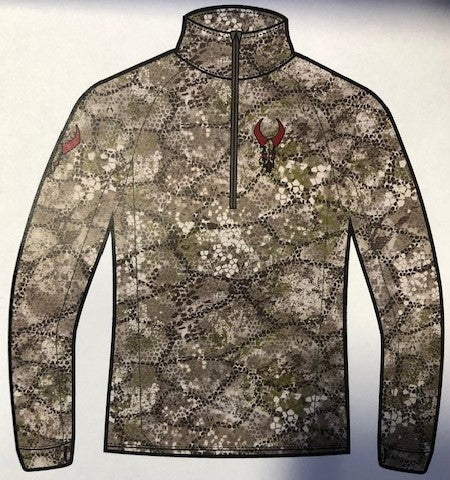 PECORA MIDWEIGHT MERINO 1/4-ZIP - Image 3